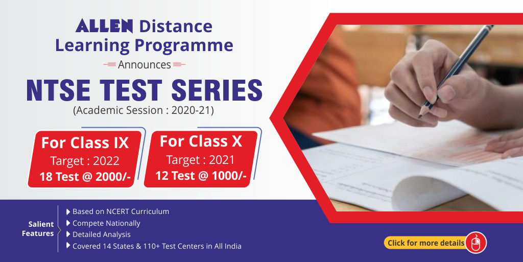 ALLEN Distance Learning Program for JEE Main, IITJEE Advanced NEET